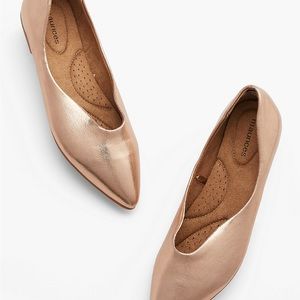 Maurice’s Metallic Flats